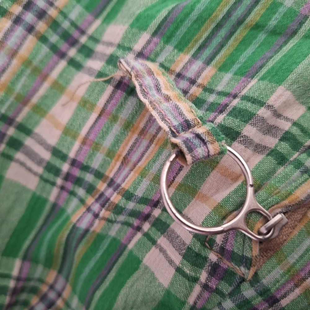 Vintage beige green